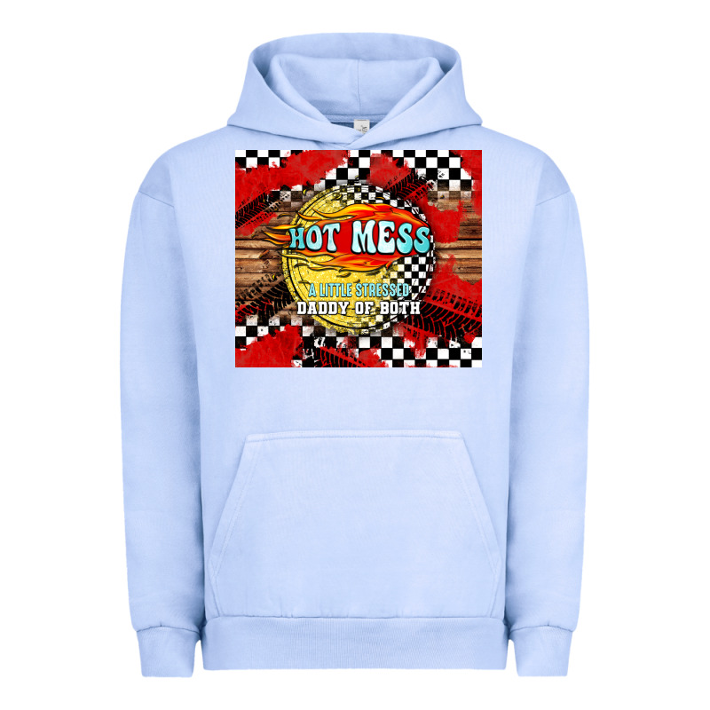 Hot Mess Daddy Of Both Urban Hoodie by TumblerDesignByShophia | Teevron