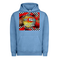 Pigment Pebble Blue hot mess daddy of both Urban Hoodie - TumblerDesignByShophia