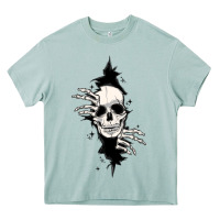 Arona skull in the wall file Heavy Core Tee - MaliasSmallBusiness
