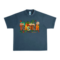 Midnight Navy fall teacher Urban Heavy Tee - AdoDesignShop
