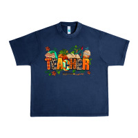 Navy fall teacher Urban Heavy Tee - AdoDesignShop