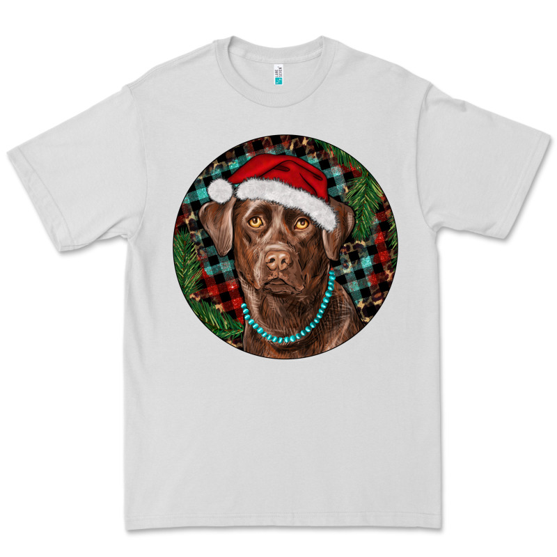 Labrador Retriever Christmas Premium Tee by RanaPortraitStore | Teevron