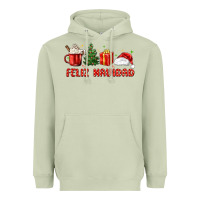 Matcha feliz navidad Heavyweight Hoodie - MaliasSmallBusiness