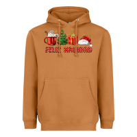 Meerkat feliz navidad Heavyweight Hoodie - MaliasSmallBusiness