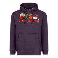 Plum feliz navidad Heavyweight Hoodie - MaliasSmallBusiness