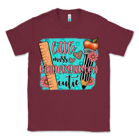 Burgundy little miss kindergarten cutie Classic Tee - JahusDesignShop
