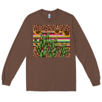 Chestnut cactus serape Long Sleeve Tee - AdoDesignShop