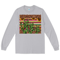 Moon Dust cactus serape Long Sleeve Tee - AdoDesignShop