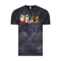 Cloud Black Christmas coffee Vintage Tee - JahusDesignShop
