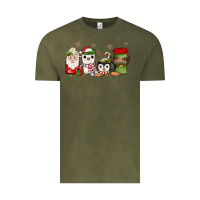 Vintage Olive Christmas coffee Vintage Tee - JahusDesignShop