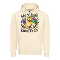 Sandshell where babies come from Zipper Hoodie - MaliasSmallBusiness