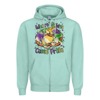 Seafoam where babies come from Zipper Hoodie - MaliasSmallBusiness