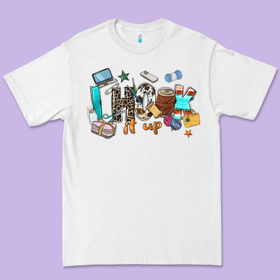 I Hook It Up Sewing Premium Tee Designed By Zillion Design Studio