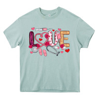 Arona love nurse valentines day Heavy Core Tee - MaliasSmallBusiness