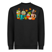 Black fall coffee cups Heavyweight Sweatshirt - AdoDesignShop