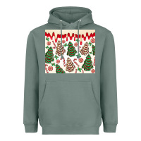 Sage christmas tree cakes Heavyweight Hoodie - MaliasSmallBusiness