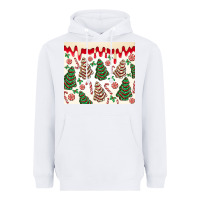 White christmas tree cakes Heavyweight Hoodie - MaliasSmallBusiness