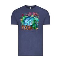 Vintage Denim go with the flow Vintage Tee - AdoDesignShop