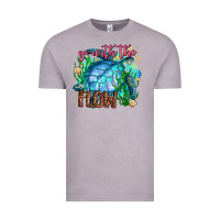 Vintage Zinc go with the flow Vintage Tee - AdoDesignShop