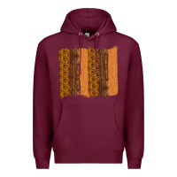 Burgundy Western Wood Glitter Vintage Pattern Premium Hoodie - Bettercallsaul