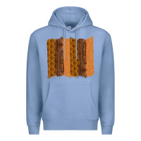 Colony Blue Western Wood Glitter Vintage Pattern Premium Hoodie - Bettercallsaul