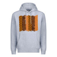 Heather Grey Western Wood Glitter Vintage Pattern Premium Hoodie - Bettercallsaul