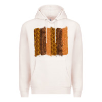 Western Wood Glitter Vintage Pattern Premium Hoodie | Teevron