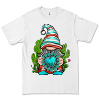 White western gnome with turquoise gemstone Premium Tee - texasbilliewilder