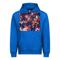Cobalt American flag sparkly  tumbler Urban Hoodie - HowdyJamesFarm