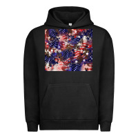 Pigment Black American flag sparkly  tumbler Urban Hoodie - HowdyJamesFarm