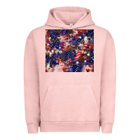 Pigment Salmon American flag sparkly  tumbler Urban Hoodie - HowdyJamesFarm