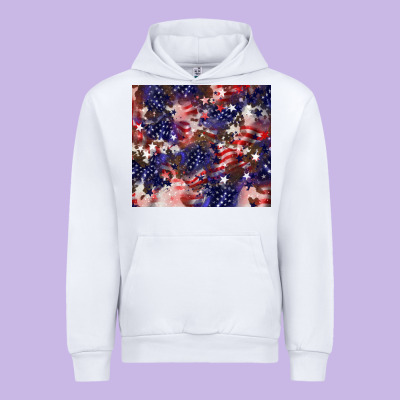 American Flag Sparkly  Tumbler Urban Hoodie Designed By Howdyjamesfarm