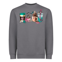 Storm cat  coffee cup Heavyweight Sweatshirt - AdoDesignShop