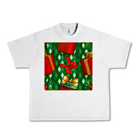 Lunar Rock christmas surprise gift box seamless pattern Urban Heavy Tee - BundleAndBundleShop
