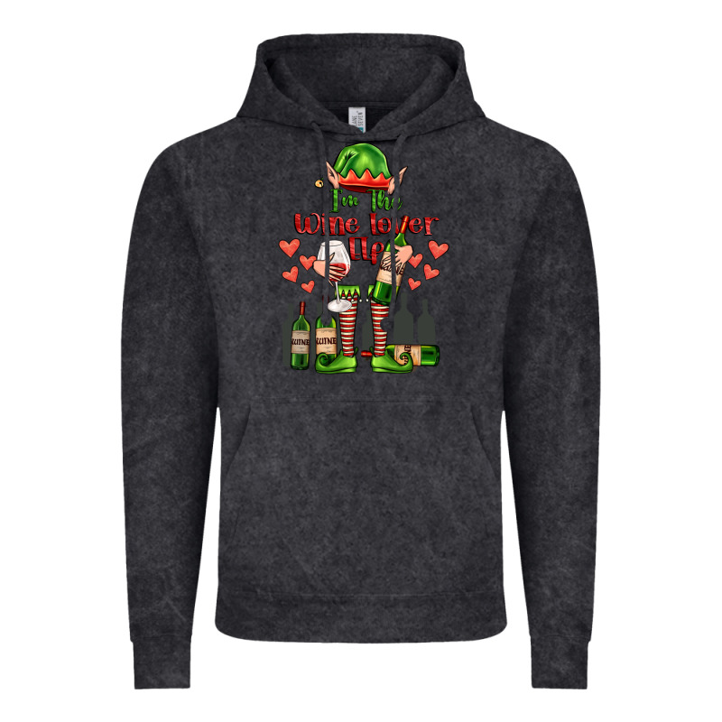 Im The Wine Lover Elf Vintage Hoodie by FaDigitalArtStudio | Teevron