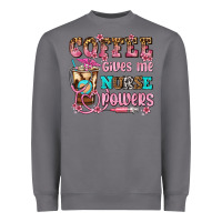 Storm coffee gives me nurse power Heavyweight Sweatshirt - AdoDesignShop
