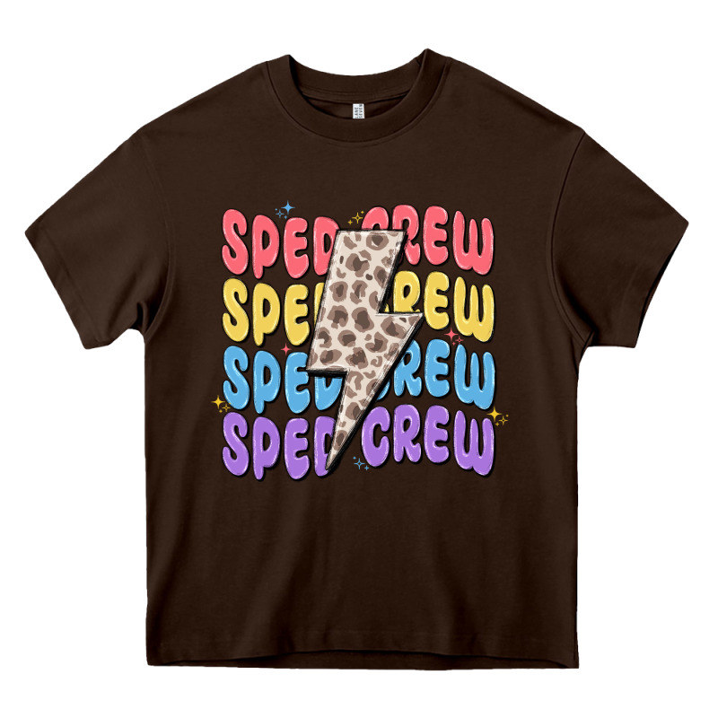 Sped Crew Heavy Core Tee by MaliasSmallBusiness | Teevron