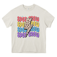 Cream sped crew Heavy Core Tee - MaliasSmallBusiness