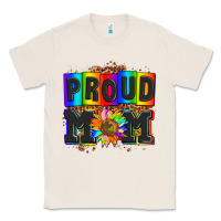 Natural proud mom with sunflower Classic Tee - AdoDesignShop