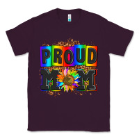 Plum proud mom with sunflower Classic Tee - AdoDesignShop