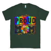 Sports Green proud mom with sunflower Classic Tee - AdoDesignShop