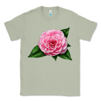 Matcha Camellia Flower Classic Tee - LillyAllenDesigns