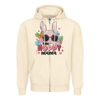 Sandshell one hoppy mama Zipper Hoodie - MaliasSmallBusiness