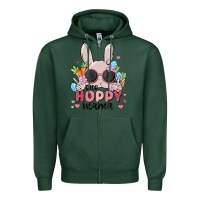 Sports Green one hoppy mama Zipper Hoodie - MaliasSmallBusiness