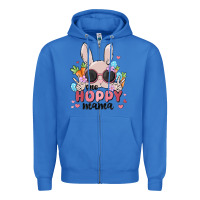 True Royal one hoppy mama Zipper Hoodie - MaliasSmallBusiness