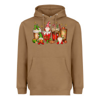 Toasted Coconut Christmas gnomes coffee cups Heavyweight Hoodie - MaliasSmallBusiness