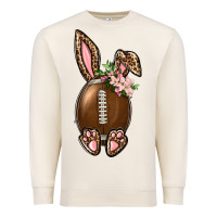 Sandshell American Football Easter Bunny Premium Sweatshirt - BundleAndBundleShop