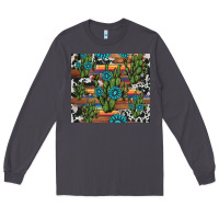 Smoke cactus gemstone Long Sleeve Tee - AdoDesignShop