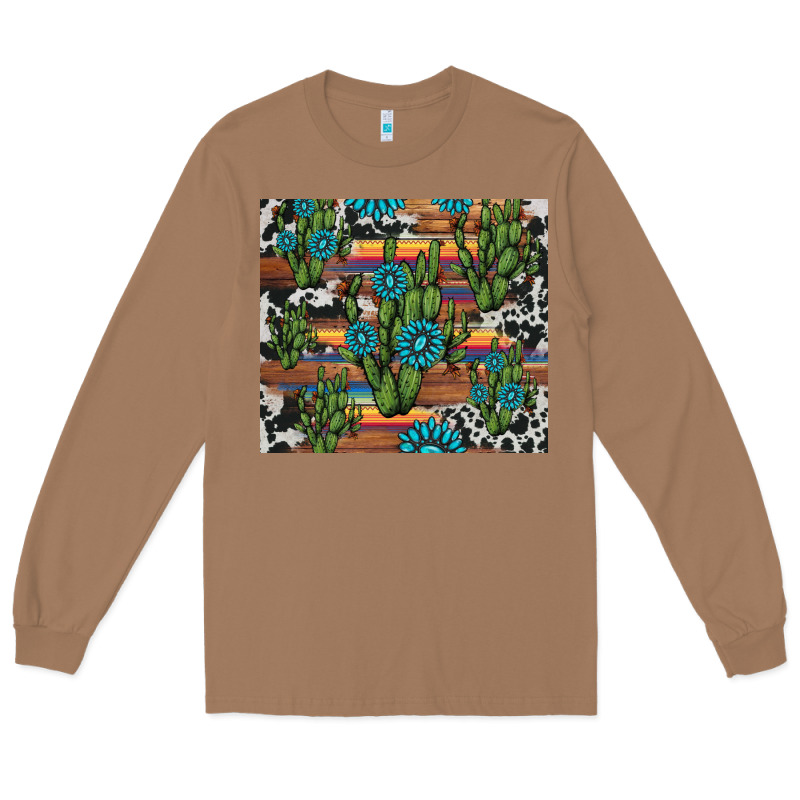 Cactus Gemstone Long Sleeve Tee by AdoDesignShop | Teevron