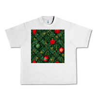 Lunar Rock christmas ornaments seamless  pattern Urban Heavy Tee - BundleAndBundleShop
